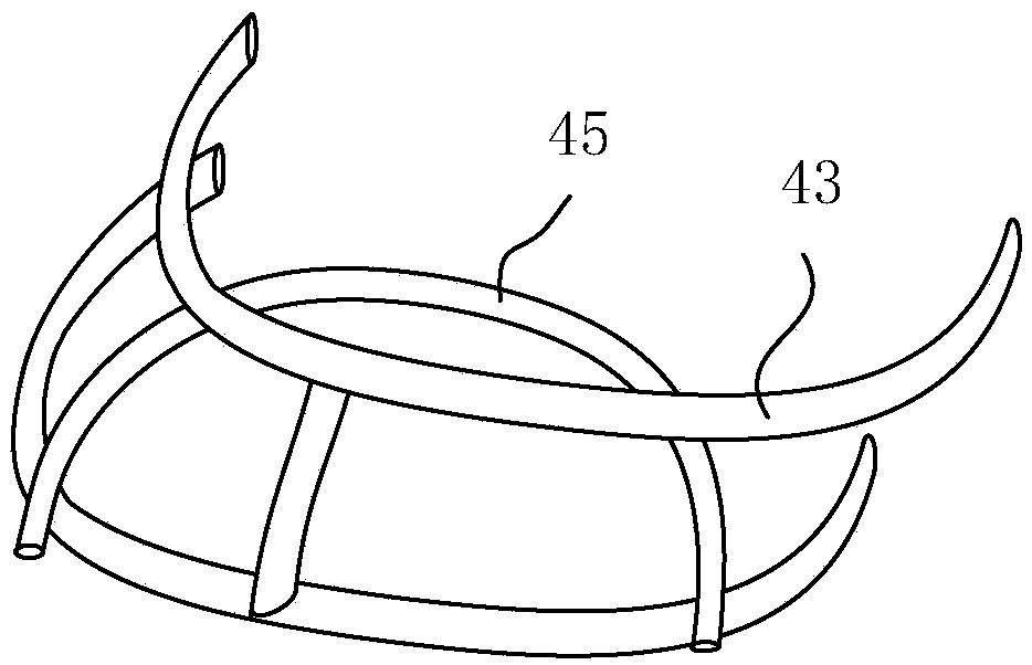 Construction method of ecological floating island for lake