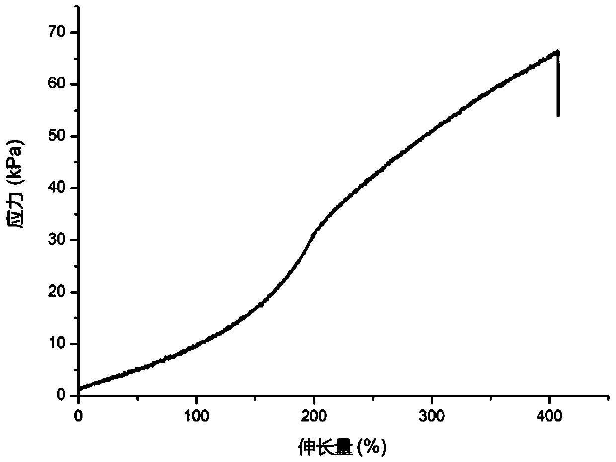 Thixotropic photocured hydrogel, and preparation method and application thereof