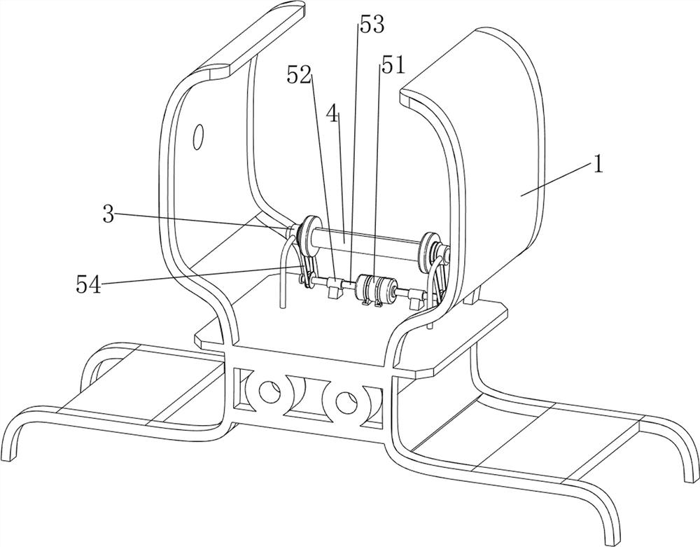 Device for quickly fixing mooring rope for ship docking