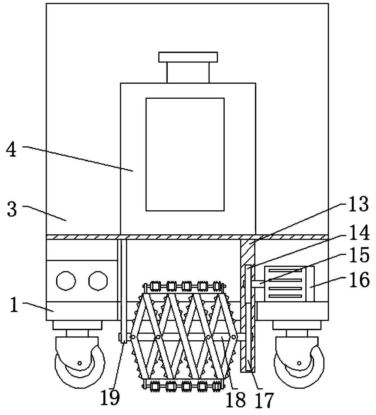 Agricultural land loosening device