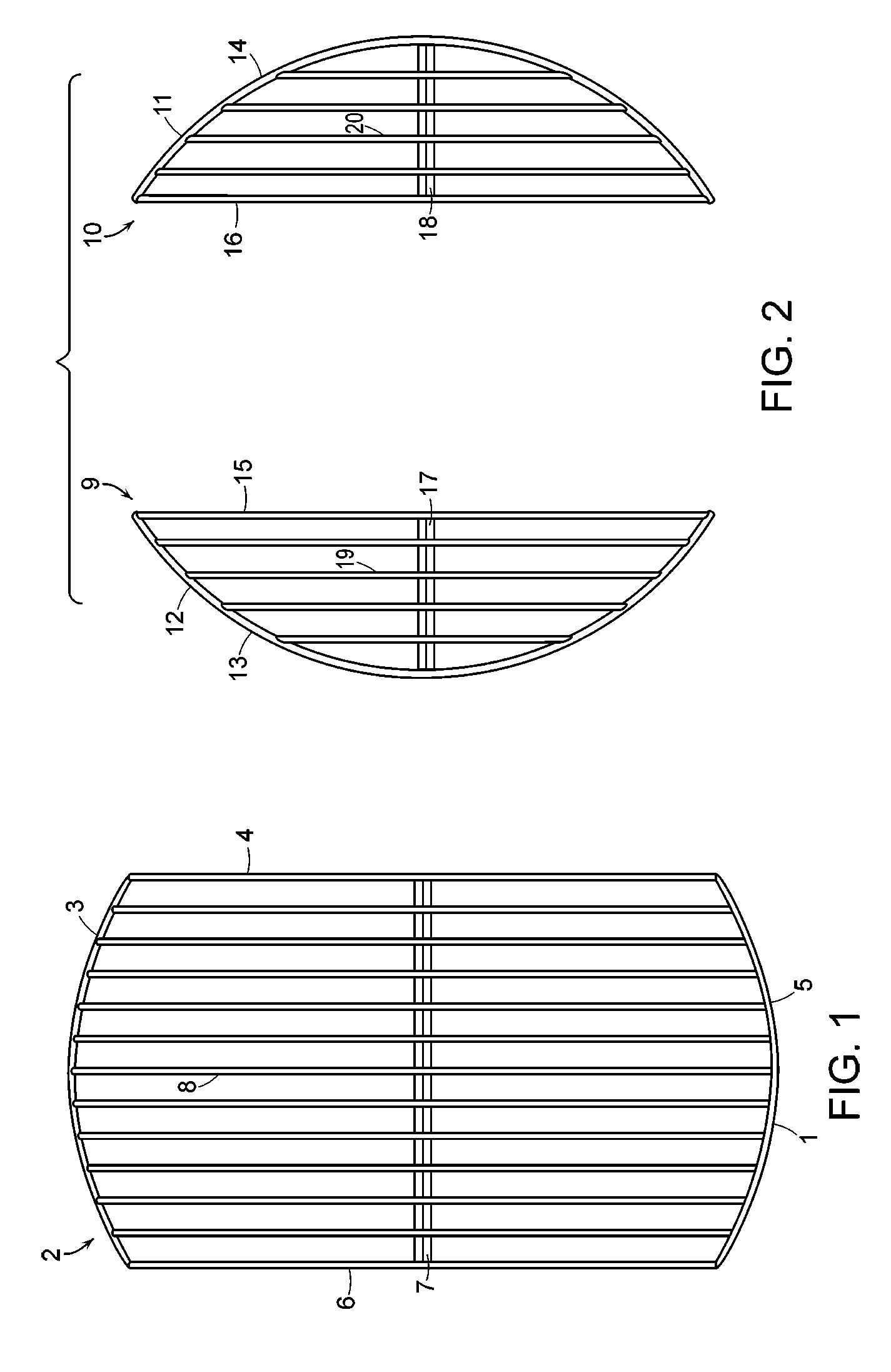 Multi-Sectioned Replacement Grill Grate Section