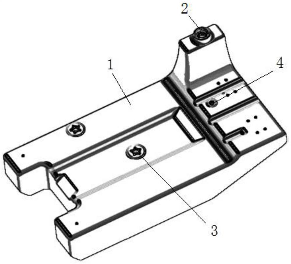 Rotational molding integrally-formed oil tank with oil blocking structure