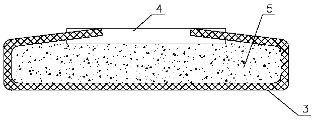 Novel seismic-isolation composite foundation and construction method thereof