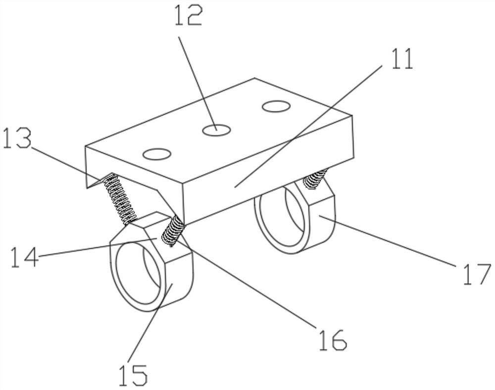 Connecting device for automobile exhaust pipe