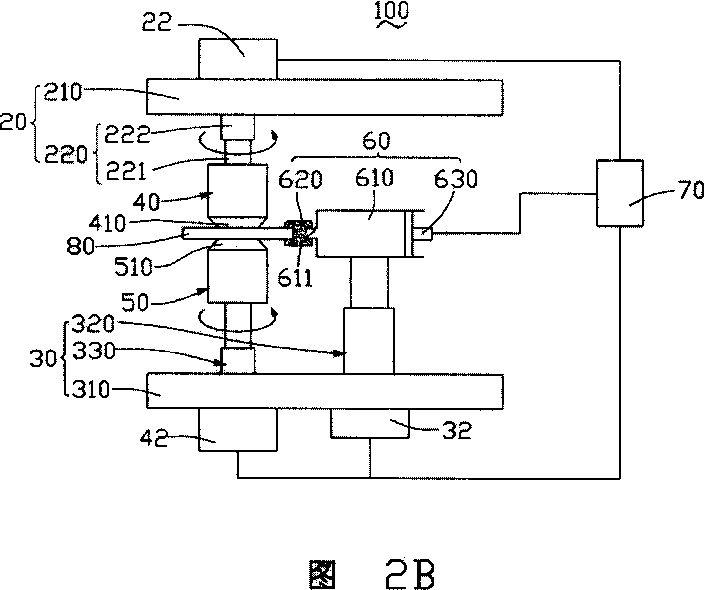Glue dispensing device and method thereof