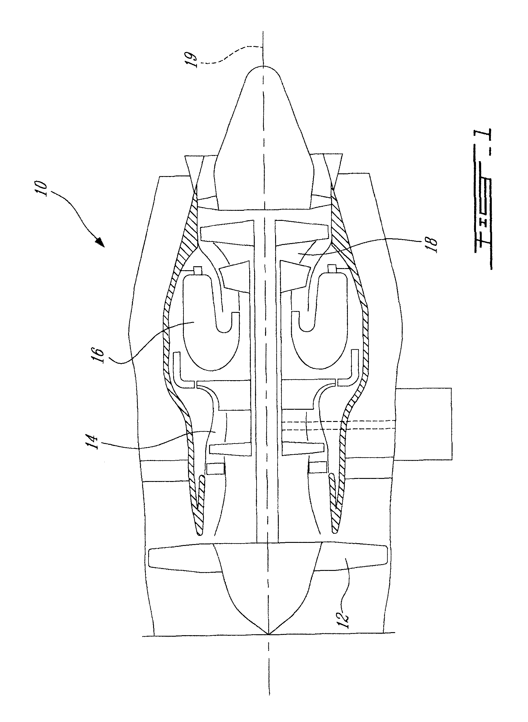 Blade fixing design for protecting against low speed rotation induced wear