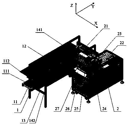 Assembly line automatic bagging device for remote controller and control method of assembly line automatic bagging device