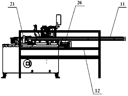 Assembly line automatic bagging device for remote controller and control method of assembly line automatic bagging device