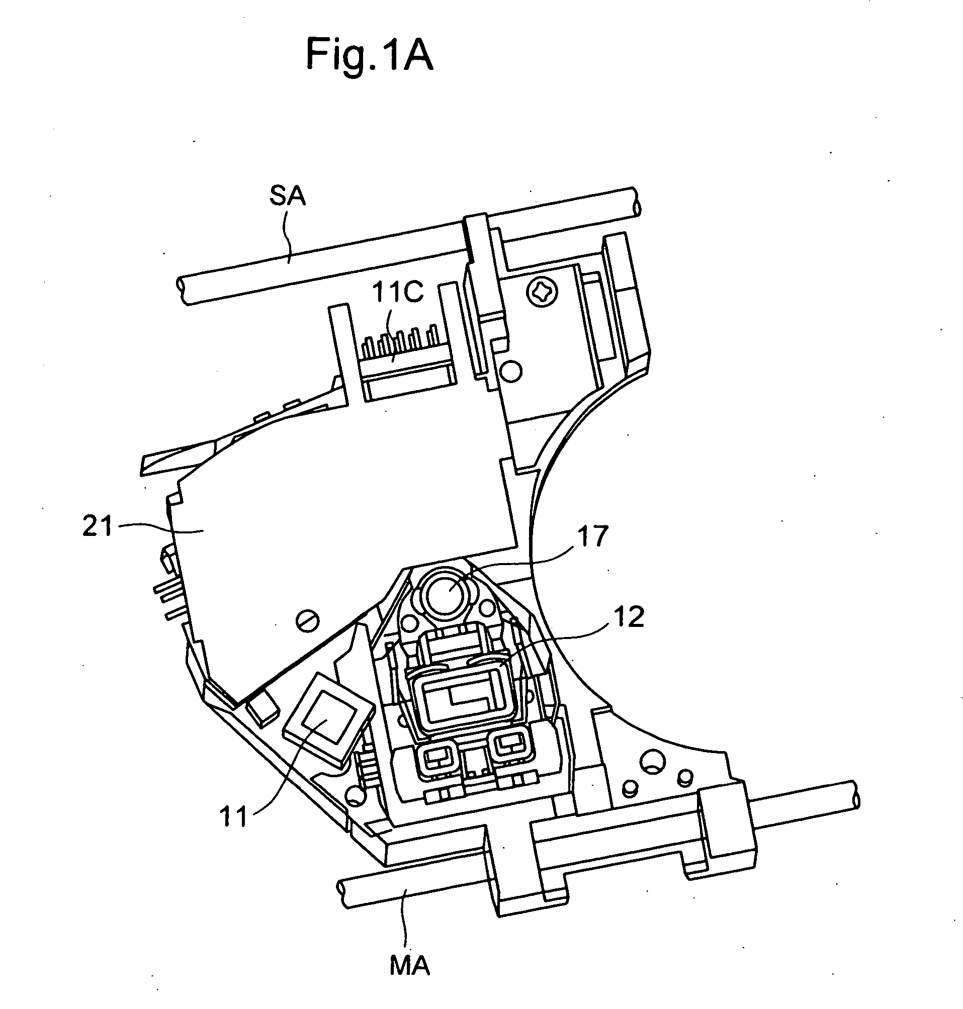 Optical pick-up apparatus and optical disk apparatus