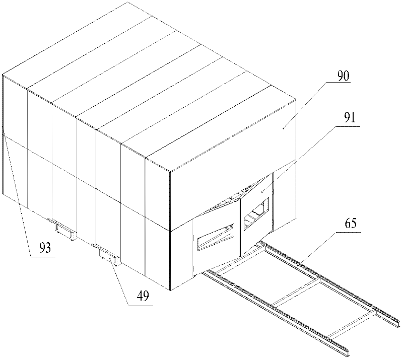 Model-free casting forming machine