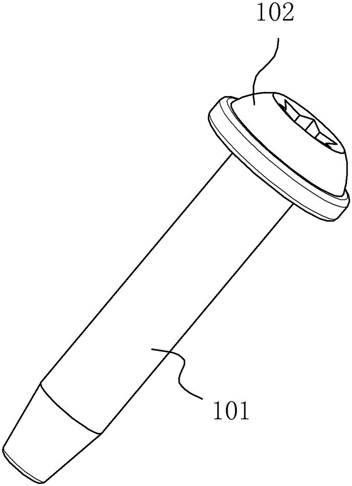Screw structure and screw driving device