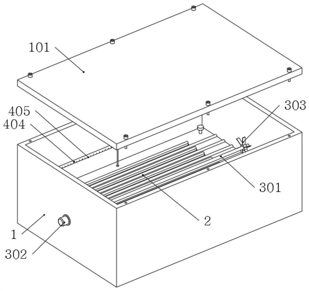 Shaking type cleaning device for environment-friendly material