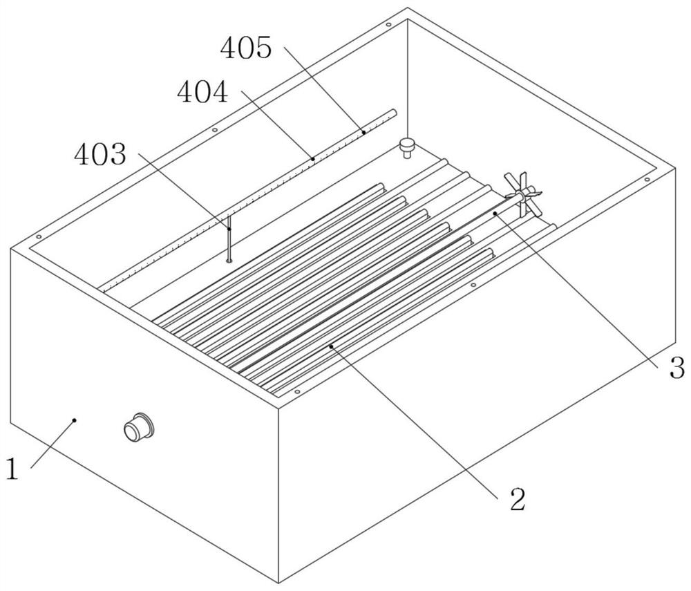 Shaking type cleaning device for environment-friendly material