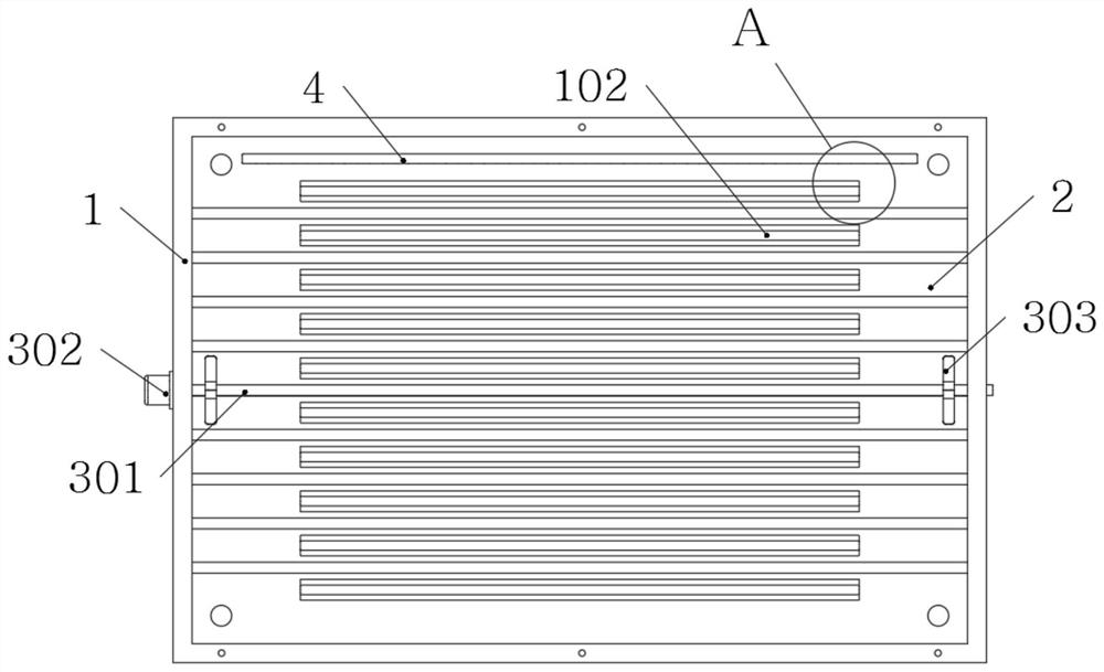 Shaking type cleaning device for environment-friendly material