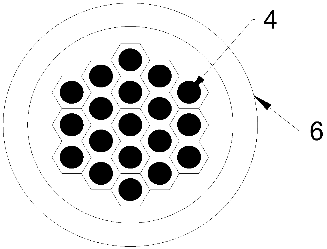 Assembling method for NbTi multi-core superconducting ingot blank