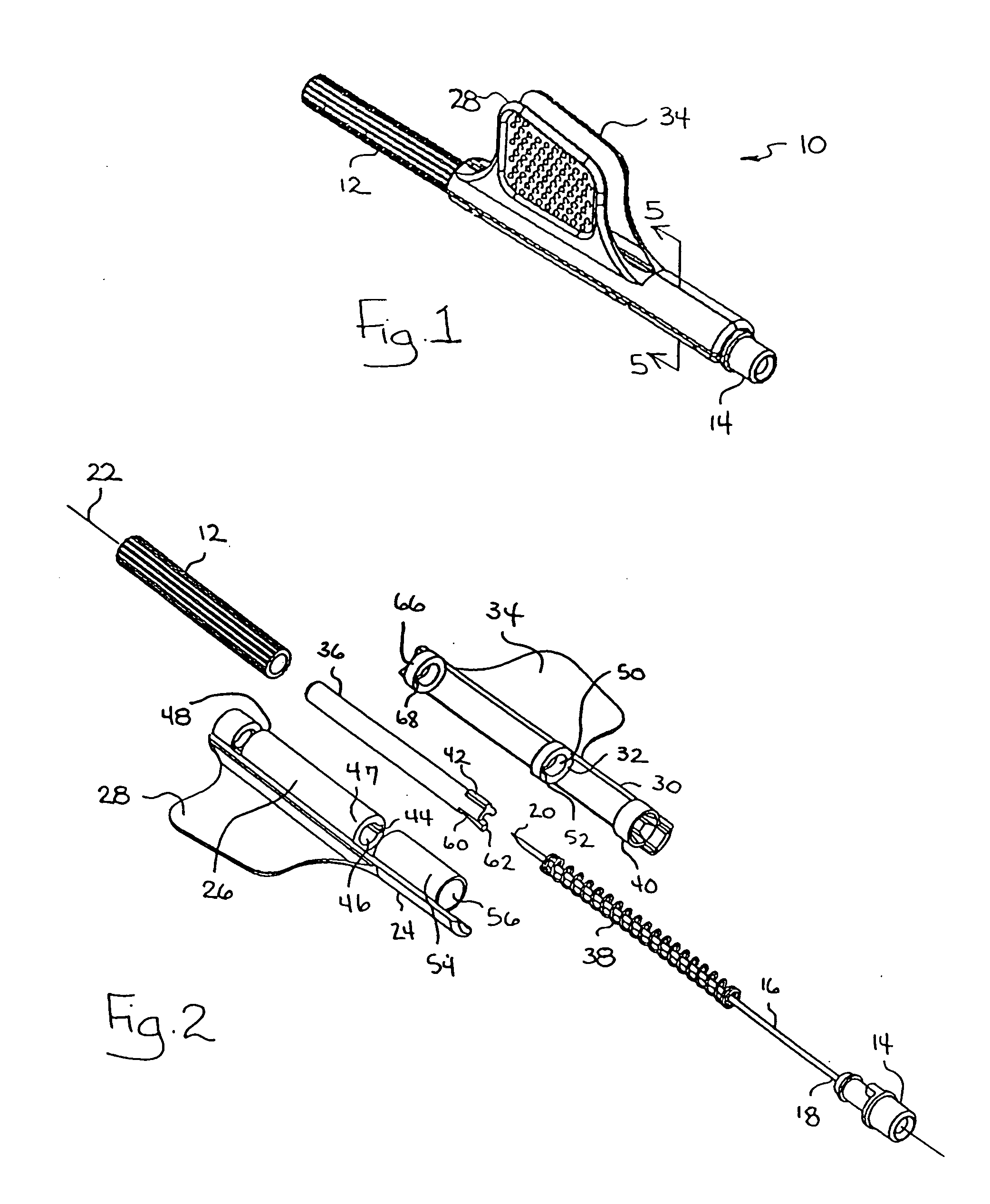 Butterfly needle with passive guard