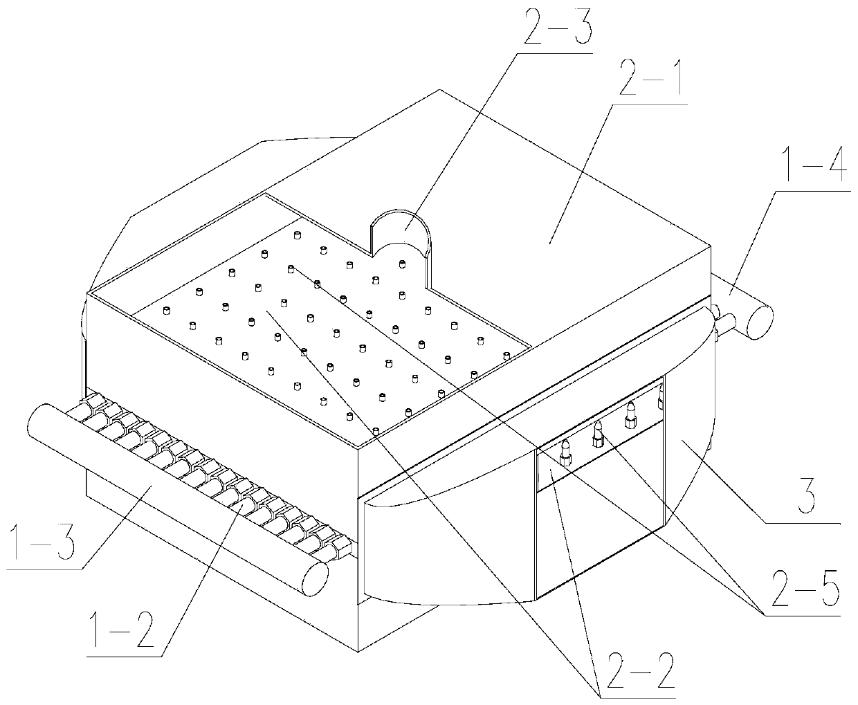 Spray cooling heat exchanger