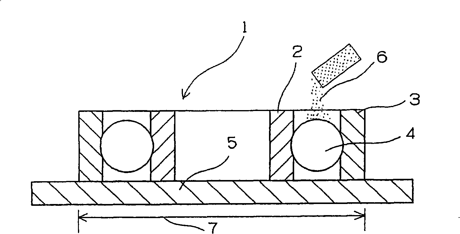 Porous solid lubricant, bearing, and constant velocity universal joint