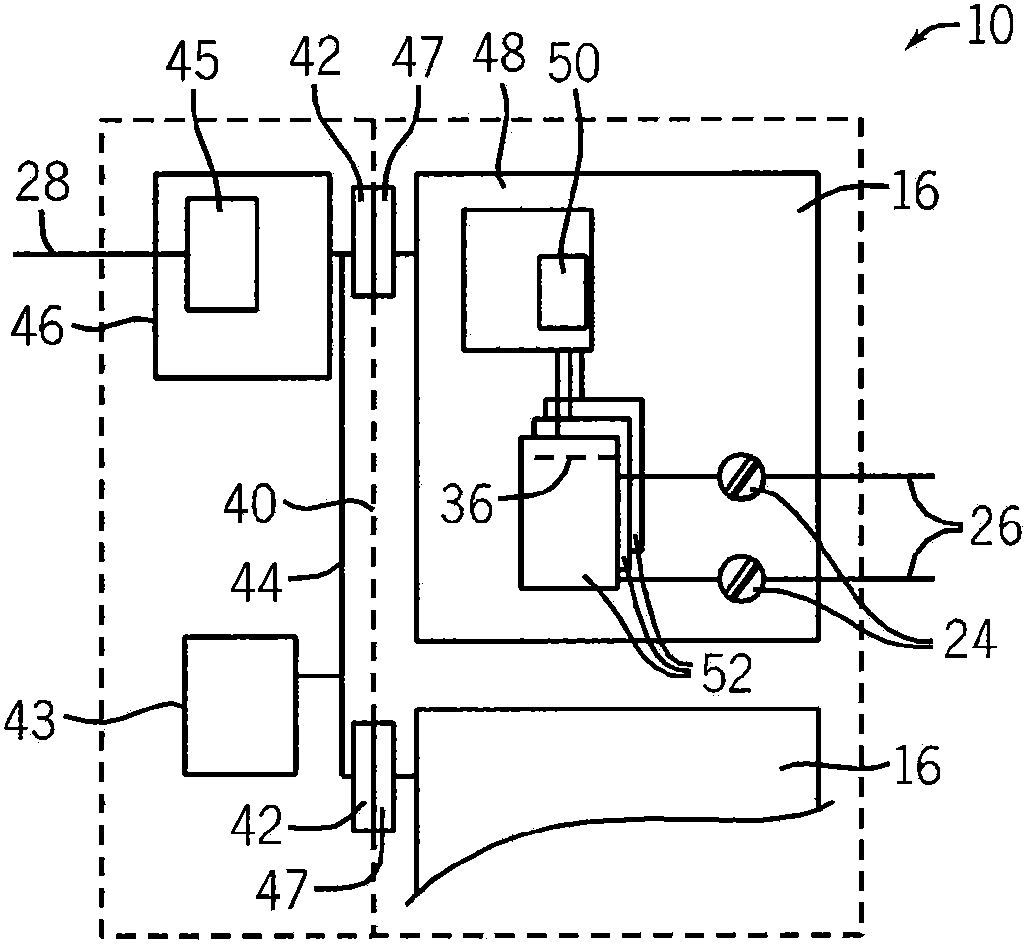 Input circuit for industrial control with low heat dissipation