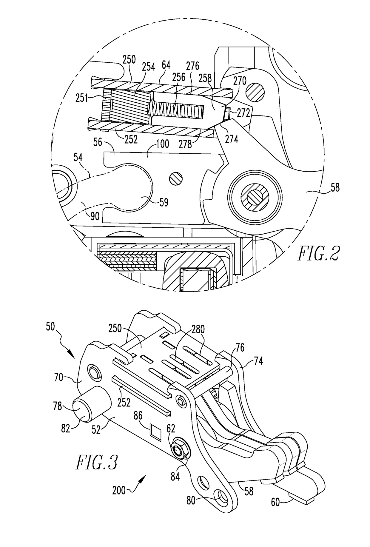 Electrical switching apparatus and clinch joint assembly therefor
