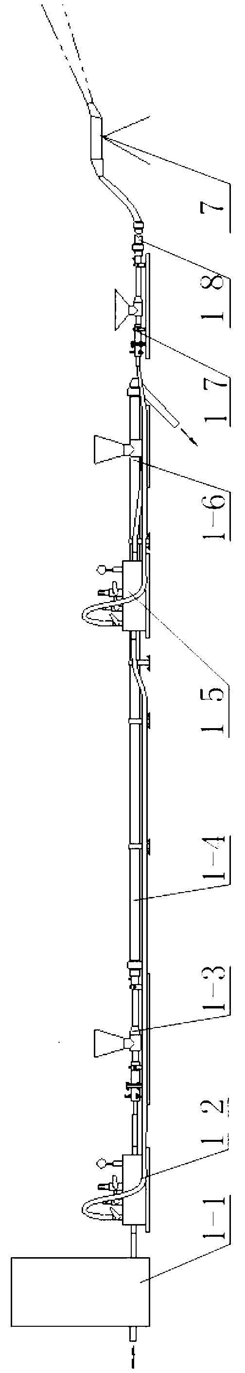 Method and equipment for separating, conveying and filling underground coal and gangues