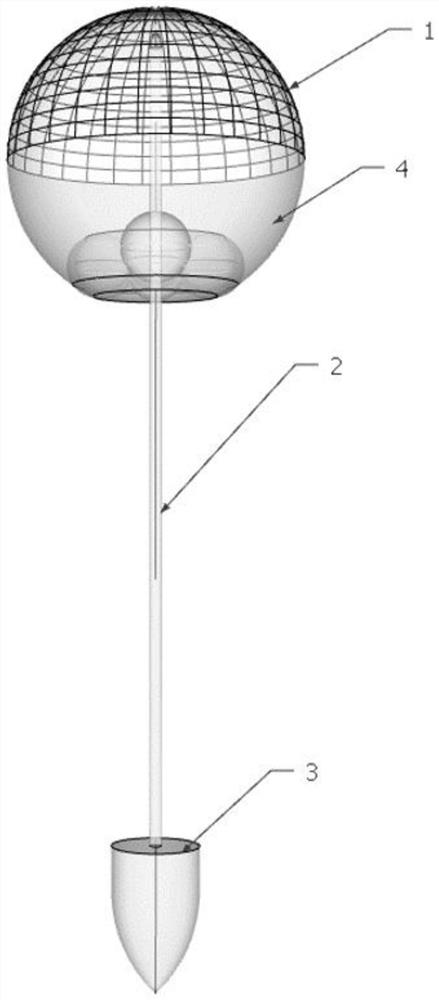 A kind of measuring device and measuring method of inclination of bridge pier column full measuring plane