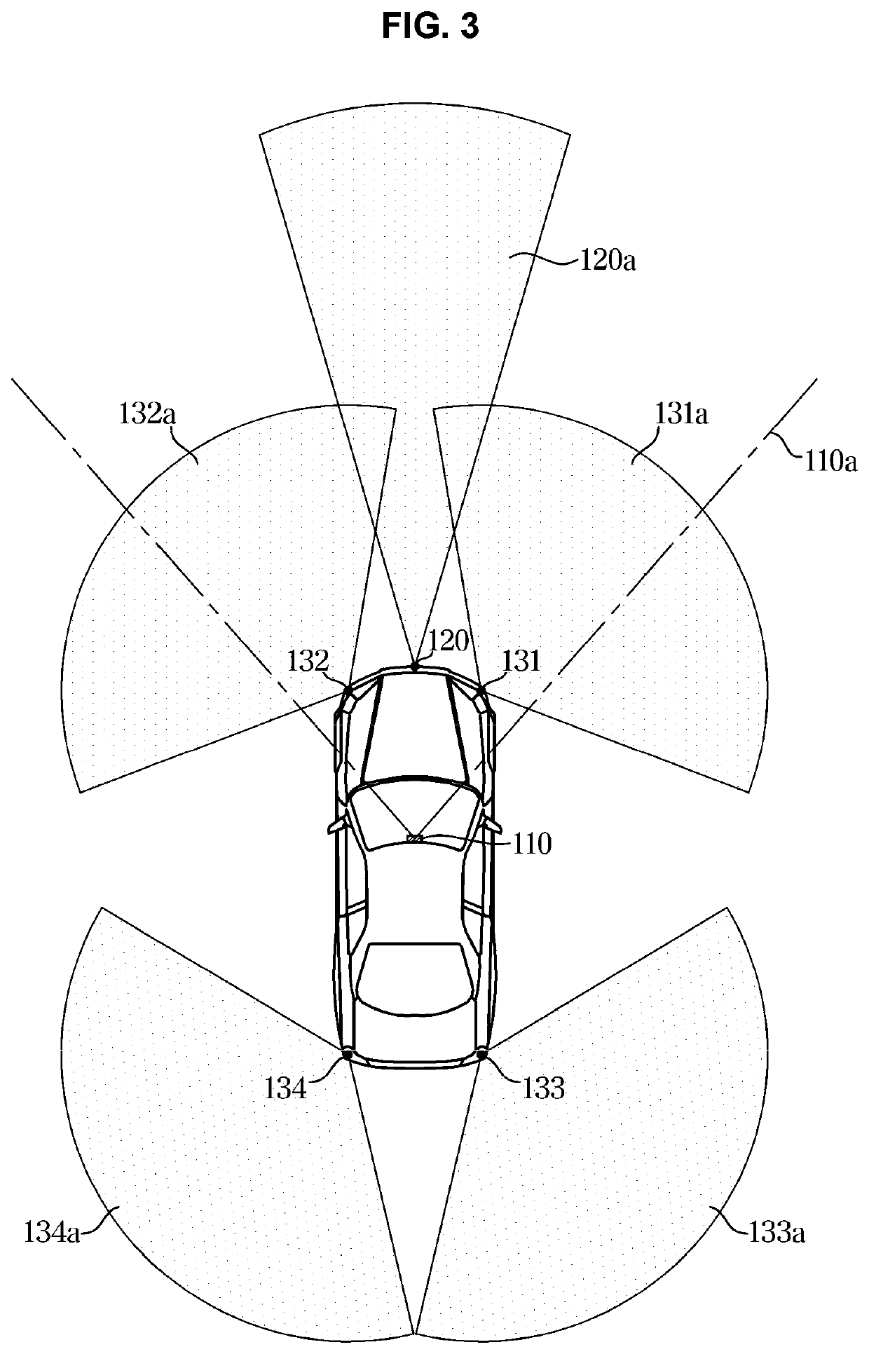 Advanced driver assistance system, vehicle having the same, and method of controlling the vehicle