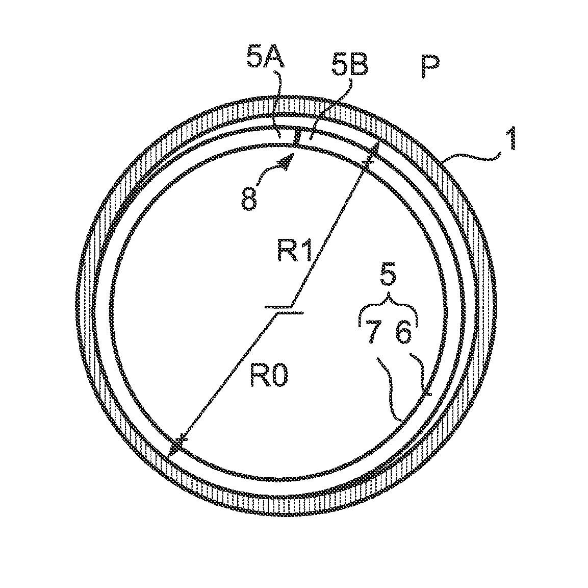 Method for mounting an acoustic panel in a housing of a turbomachine and turbomachine comprising an acoustic panel