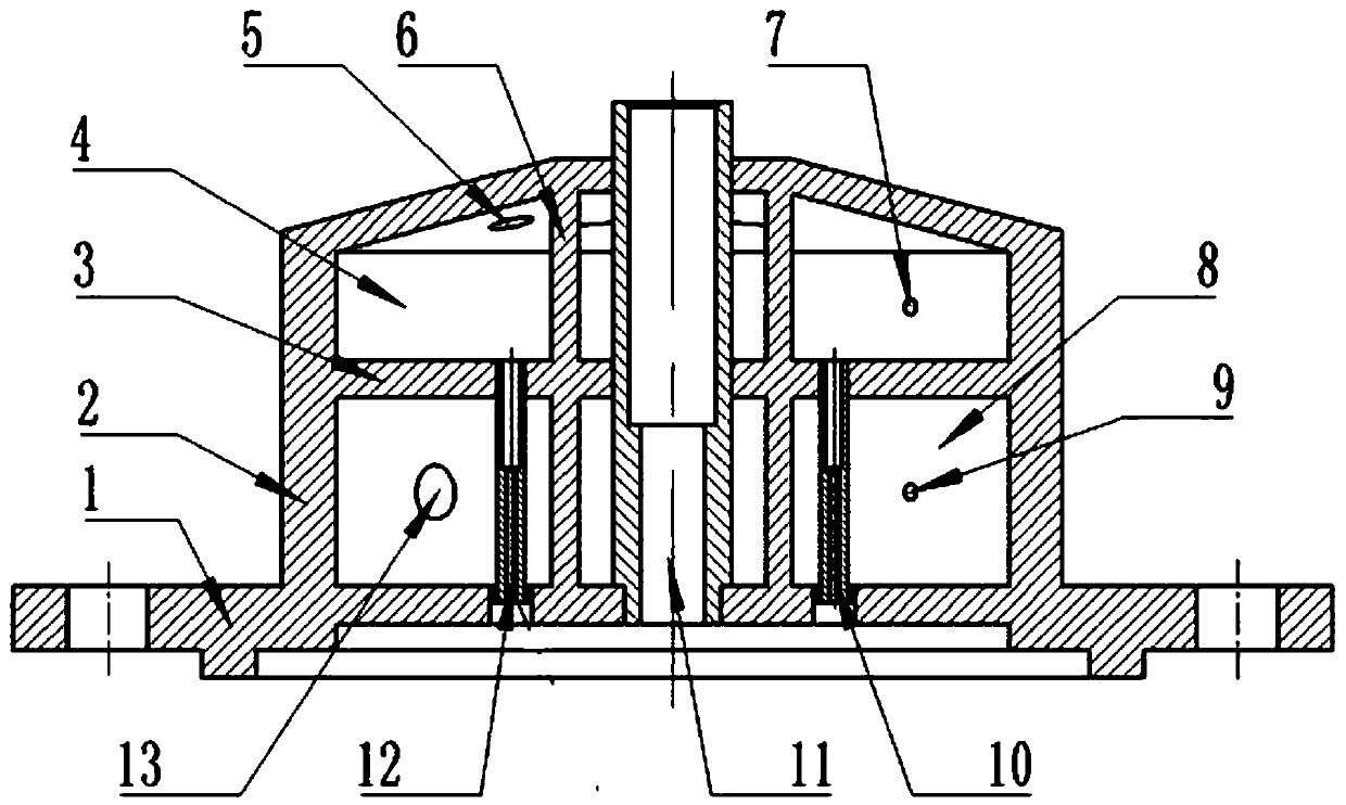 Thrust chamber of variable working condition liquid-propellant rocket engine