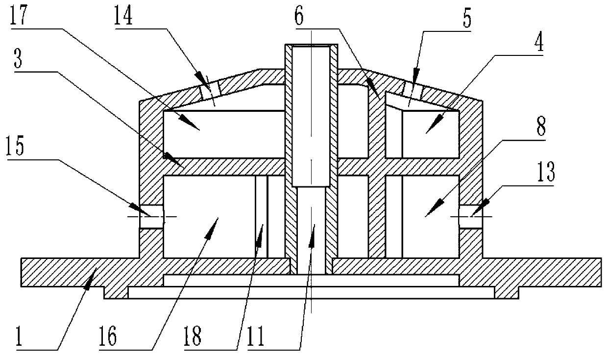 Thrust chamber of variable working condition liquid-propellant rocket engine