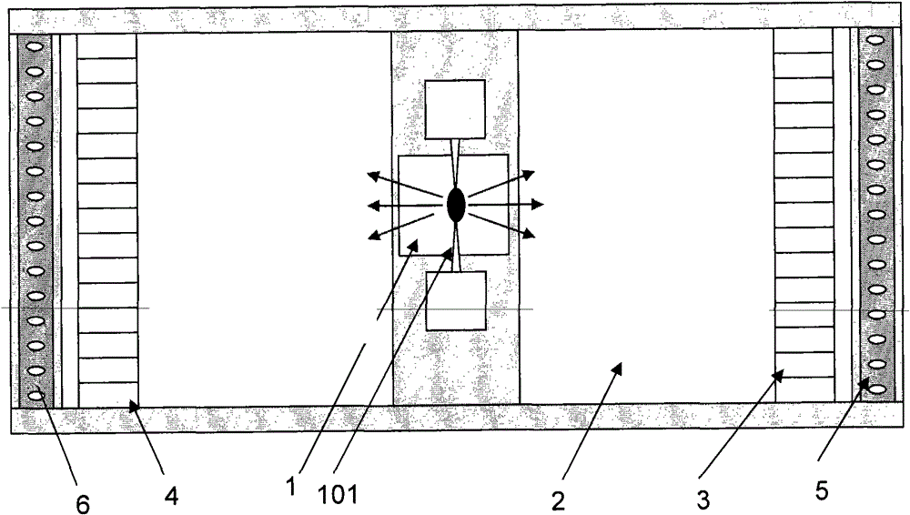 MEMS infrared emission gas-sensitive sensor