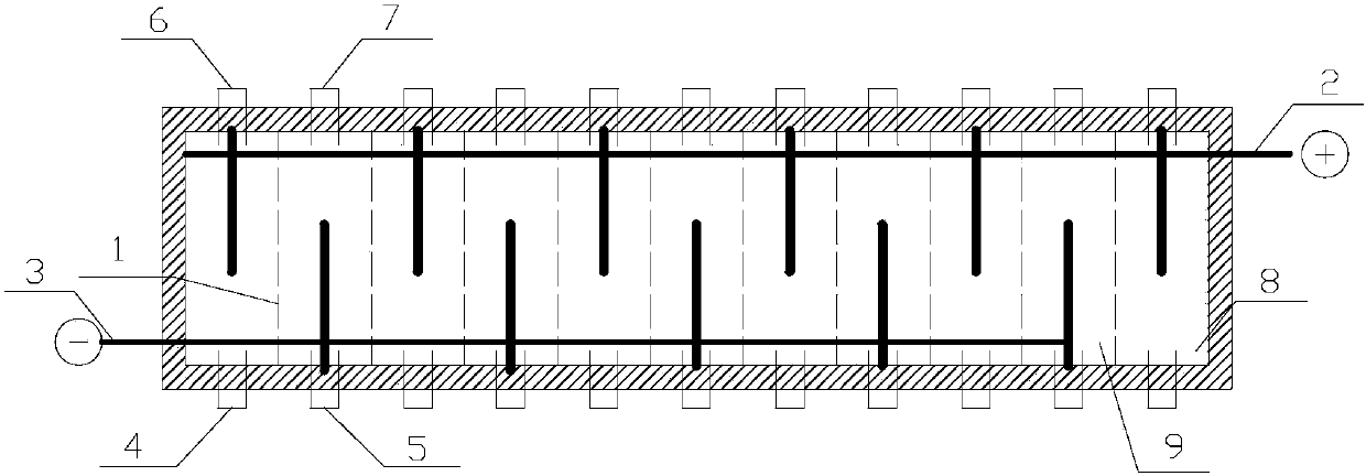 A kind of electrolytic cell for electrolytic manganese production