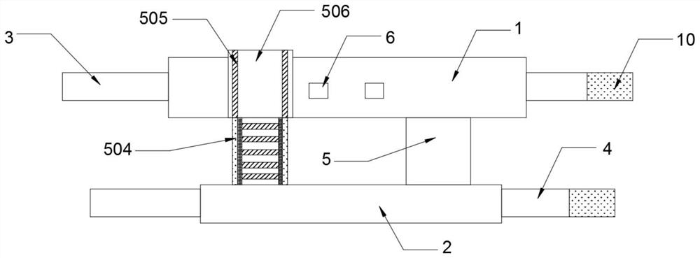 Newborn remaining needle anti-pressing nursing device and method