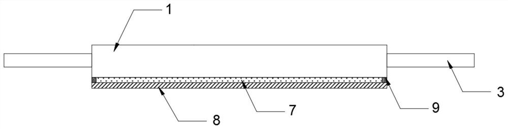 Newborn remaining needle anti-pressing nursing device and method