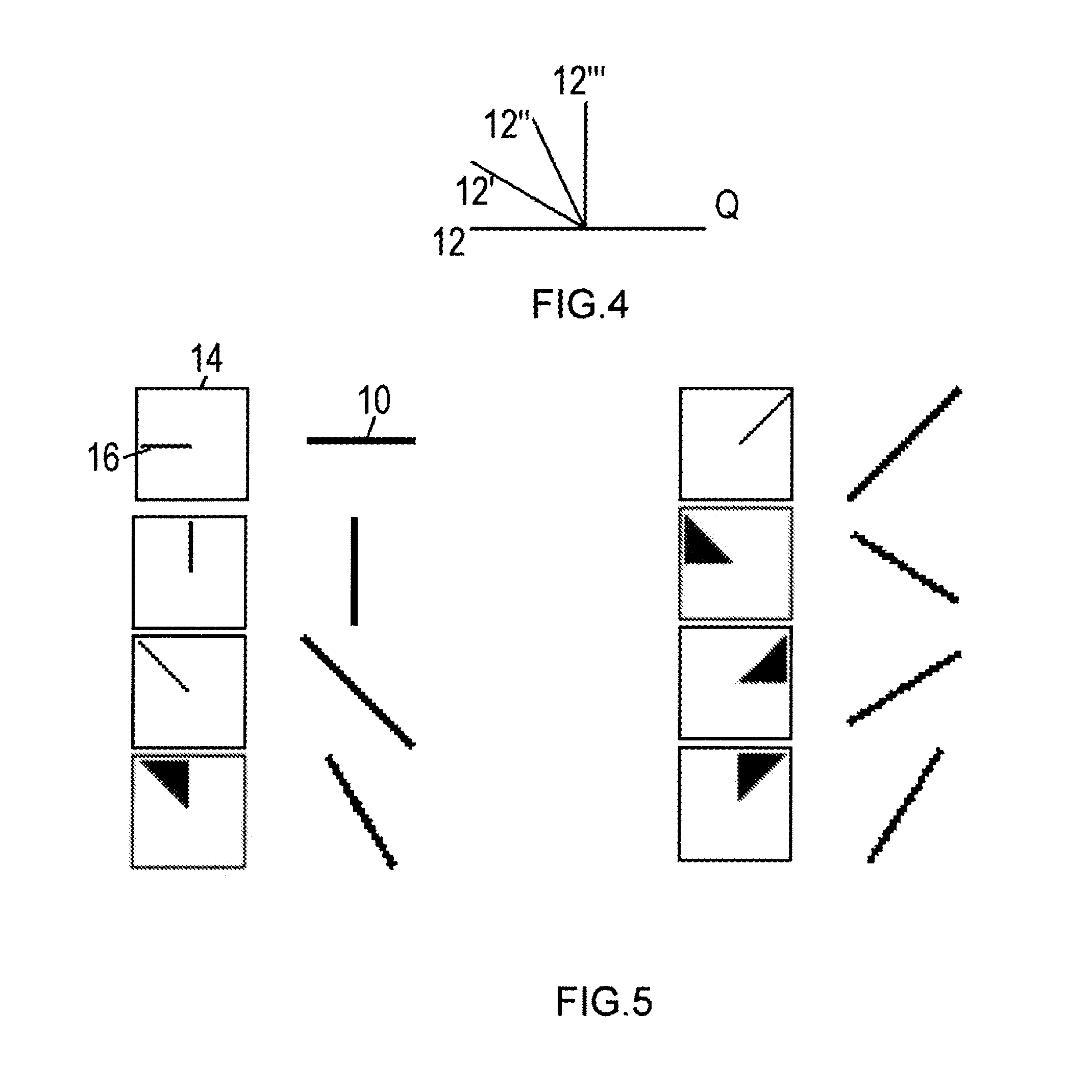 Method of and apparatus for low-complexity detection of periodic textures orientation