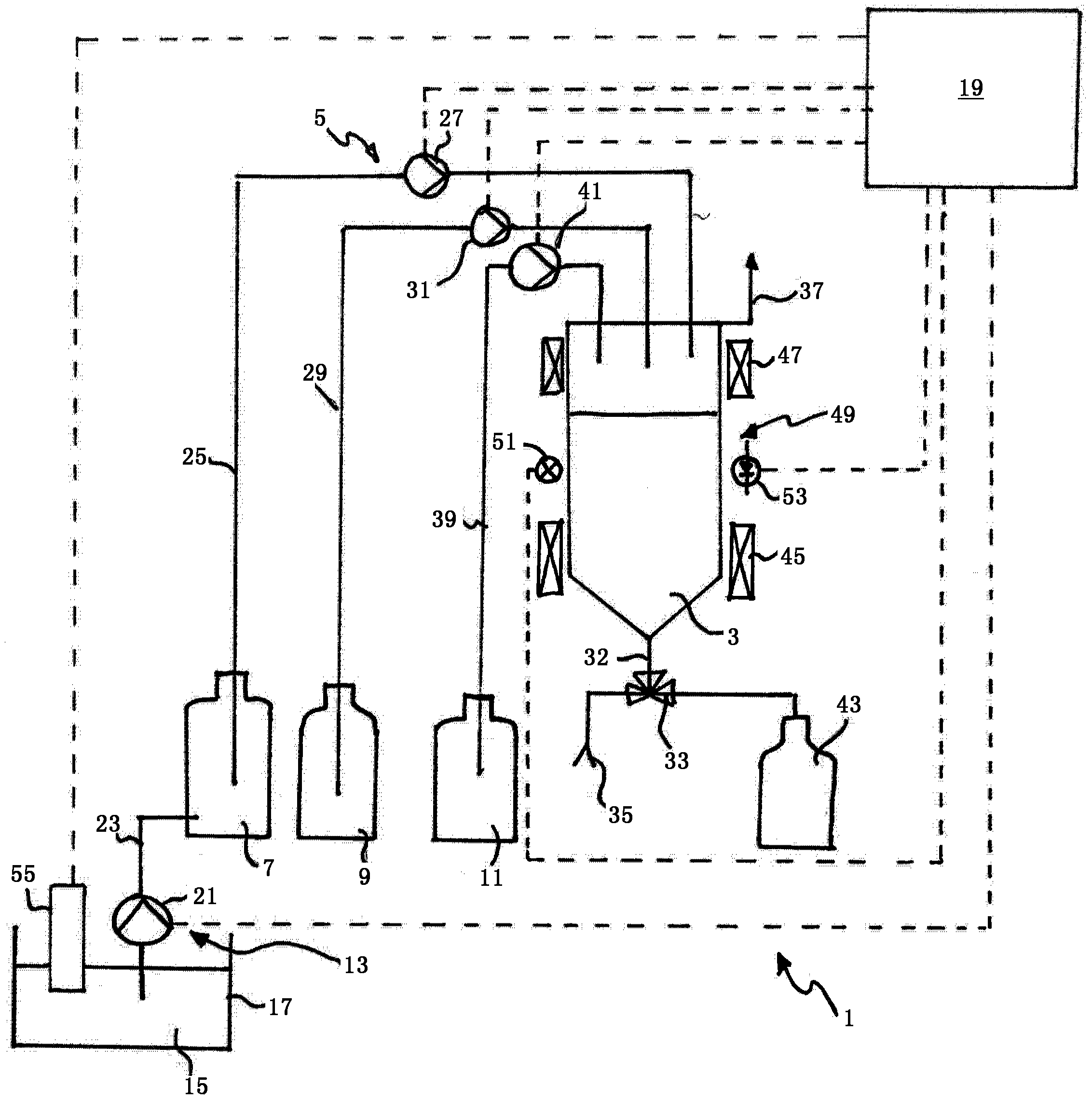 Method for determining chemical oxygen demand of liquid sample and analyzer