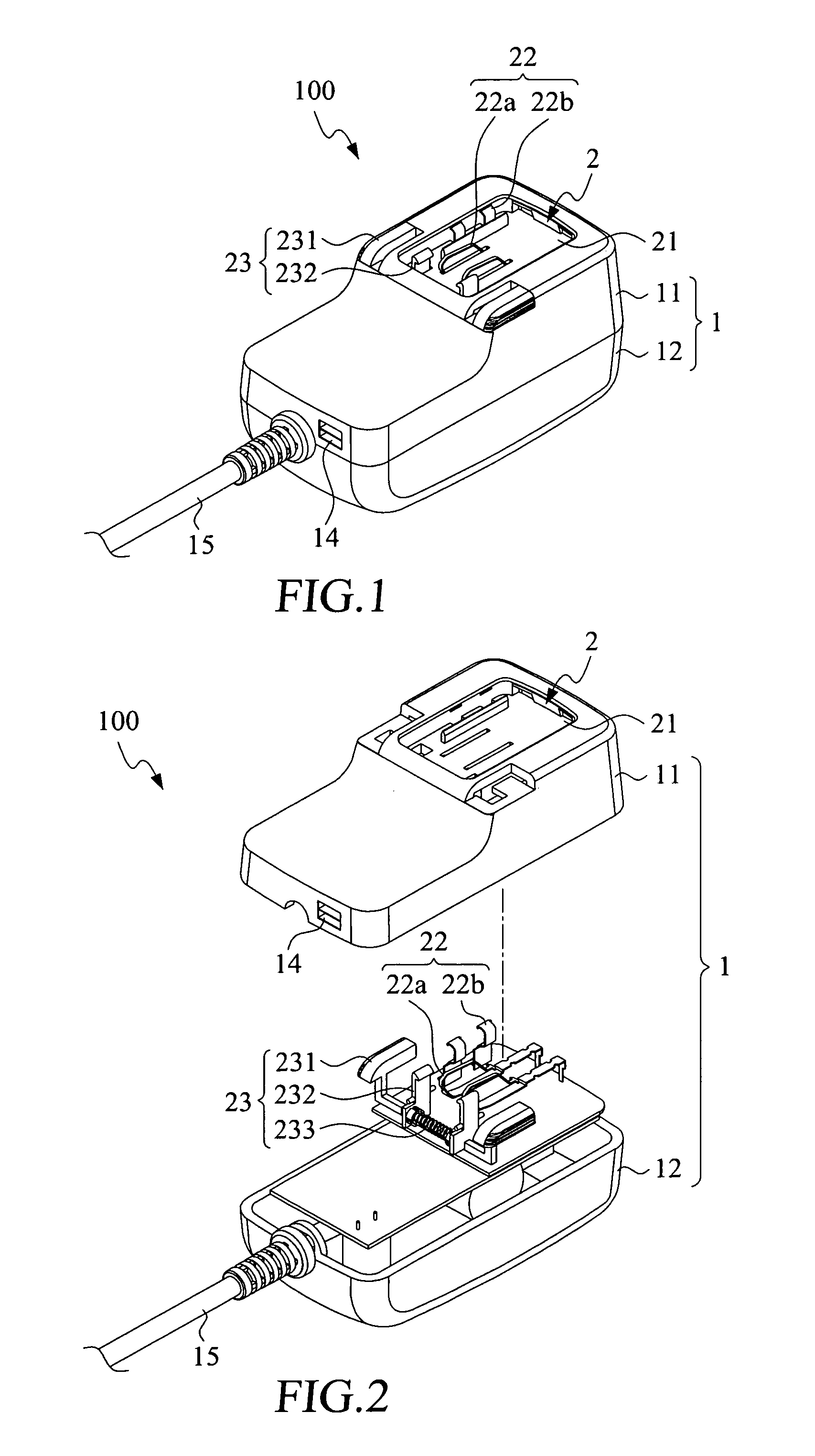 Electrical adapted with replaceable plug structure