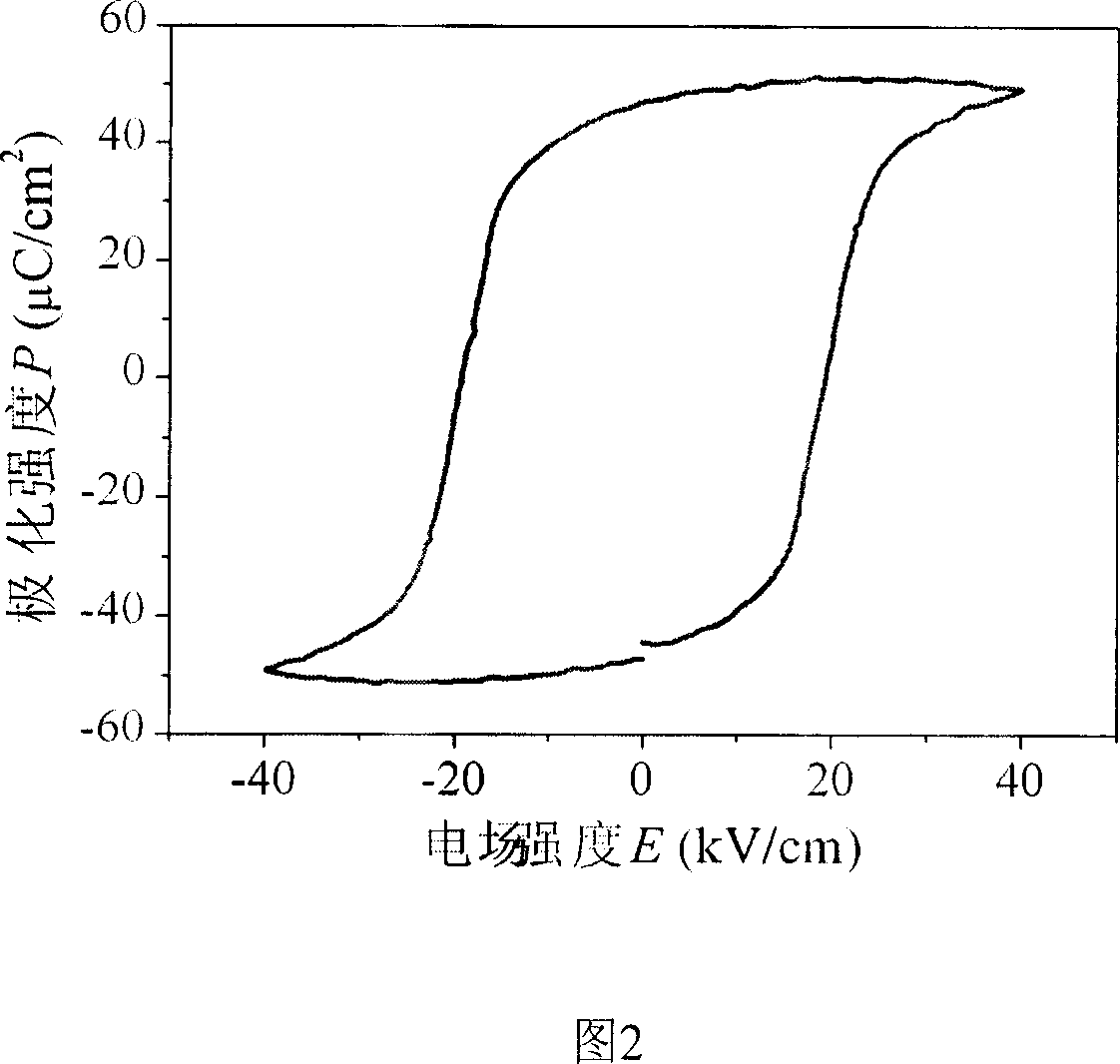 Lead-bismuth-lithium-titanium-scandium-niobium series piezoelectric ceramic with high Curie temperature and high piezoelectricity property