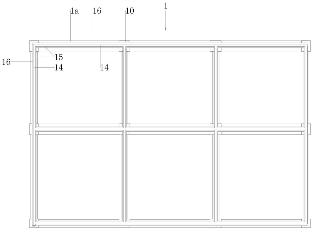 Combined type heating, electroosmosis and drainage pumping and drainage frame system