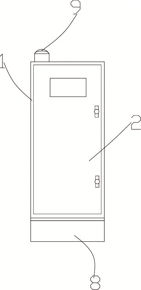 Dual power switching distribution box