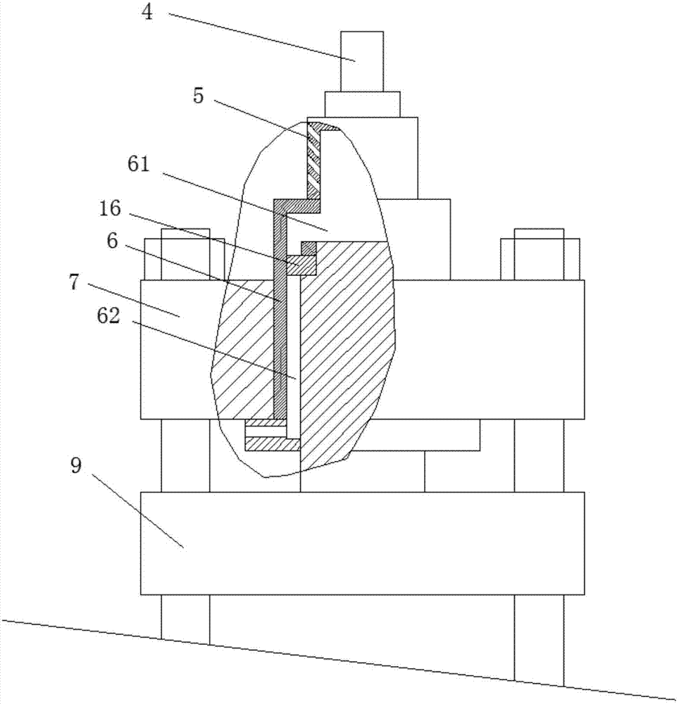 Hydraulic energy-storing press machine