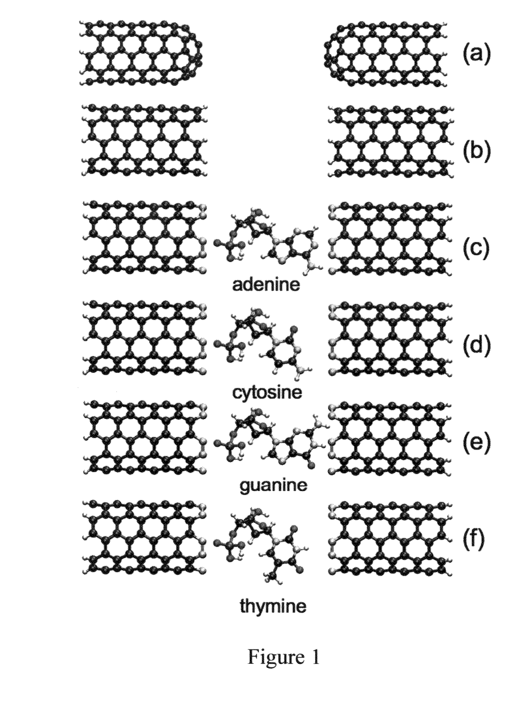 Nanoscopic electrode molecular probes