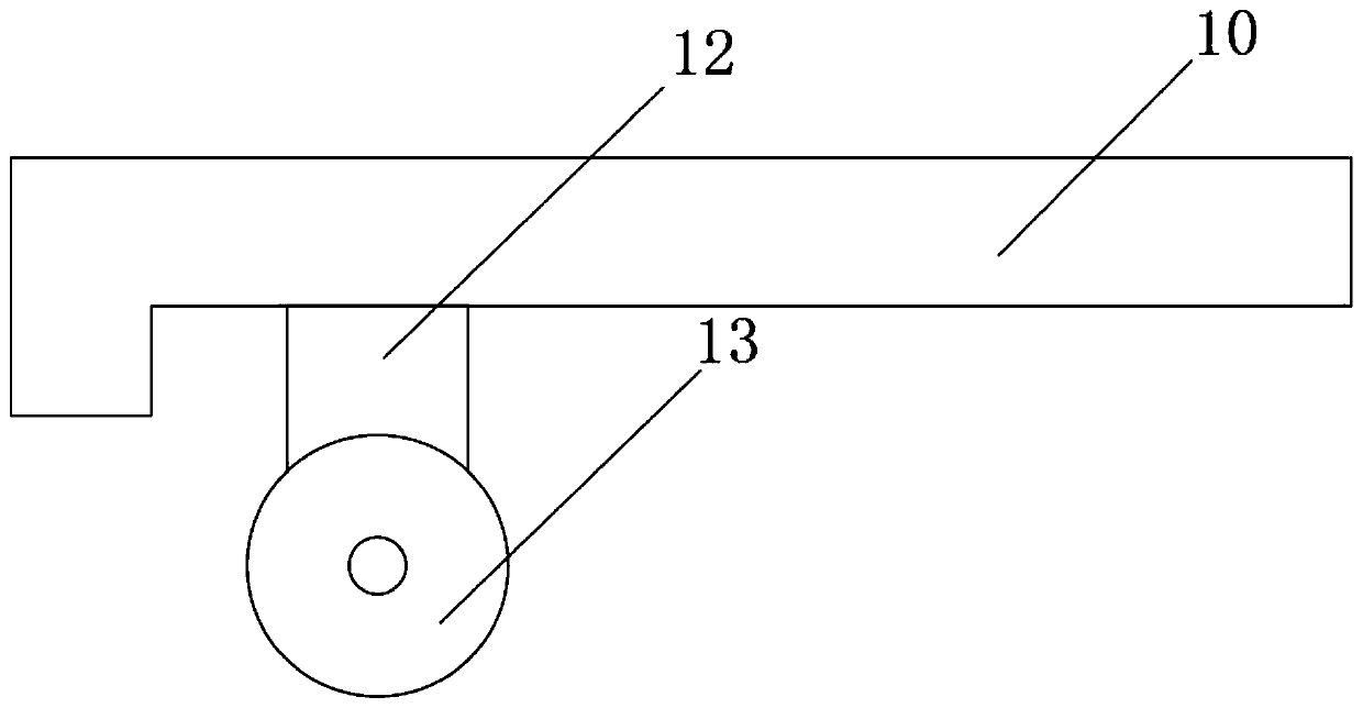 Removing device for wicker external branches