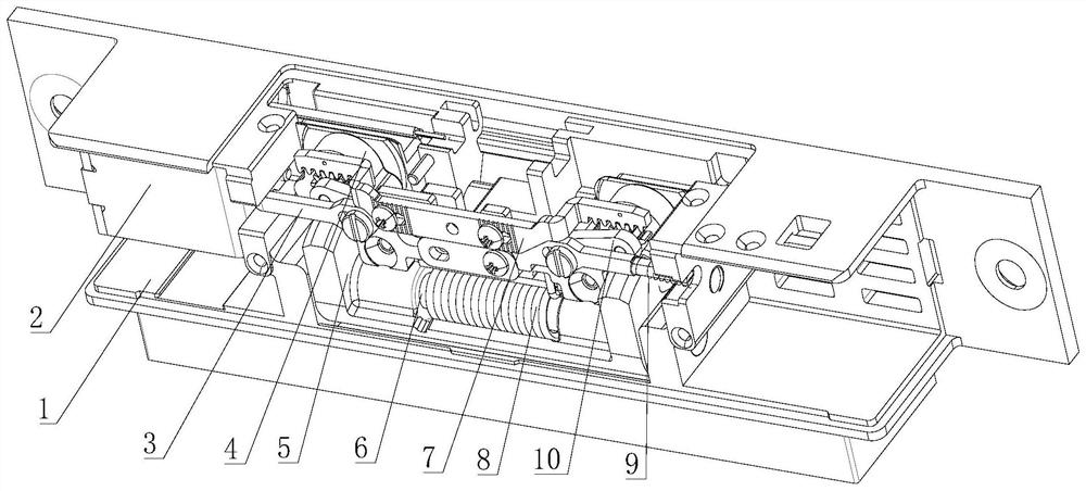 Lock catch device