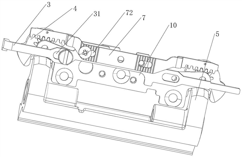 Lock catch device