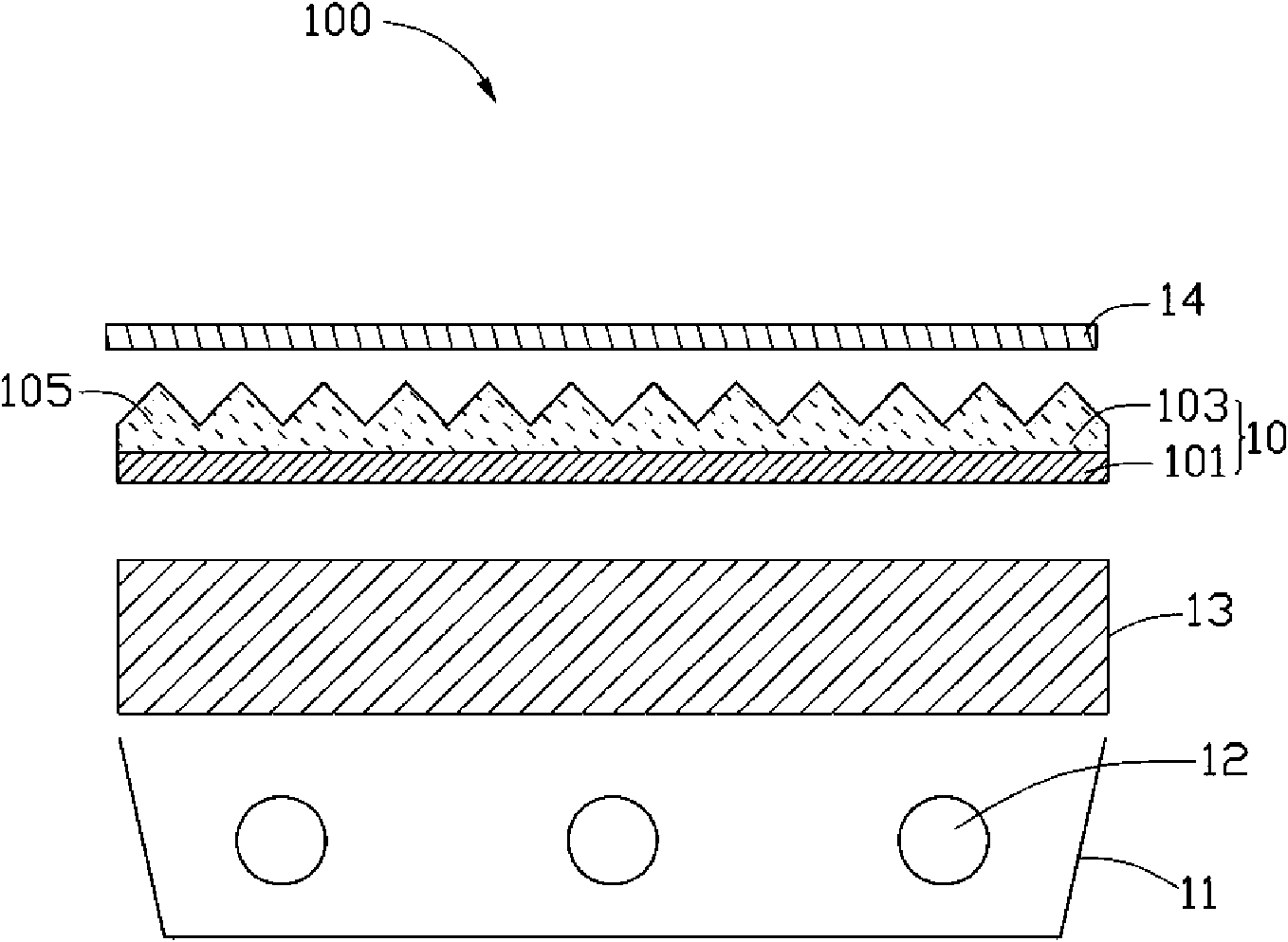 Backlight module and diffusion plate thereof