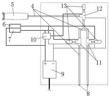 Injector assistance control device