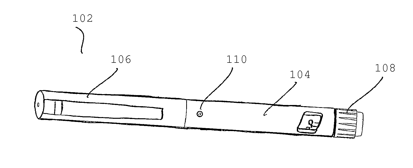 Injection device with means for signalling the time since the last injection