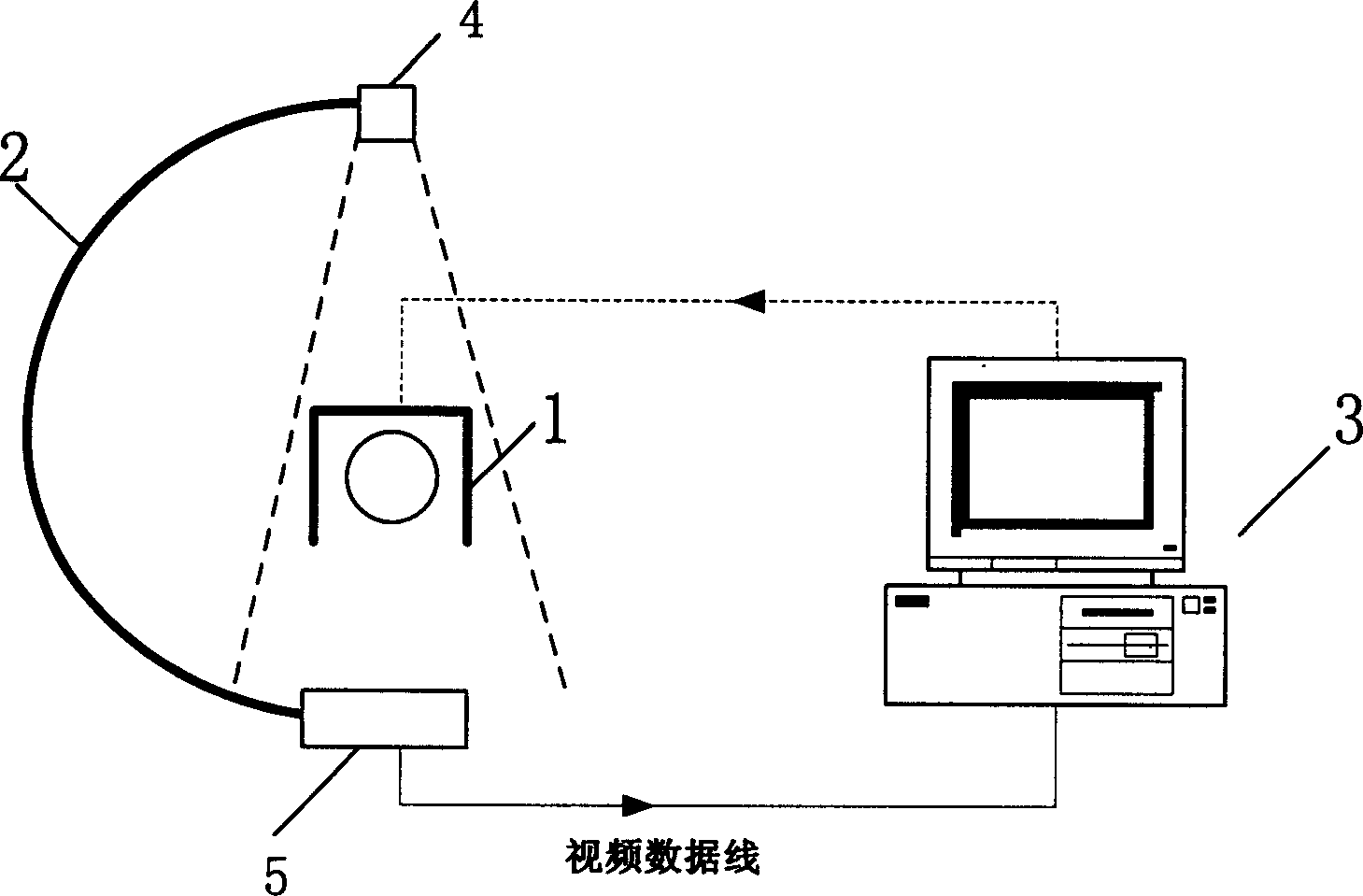 Computer aided system for locking far terminal of intramedullary nail
