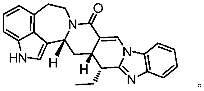 Azepineindole alkaloid and preparation and anti-malarial application thereof